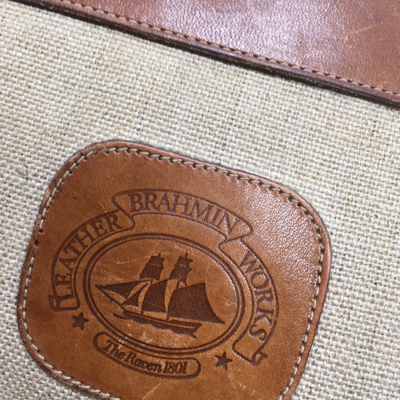 Brahmin Vintage Leather Works Shoulder Handbag Distressed ✅ Offers Welcome - Picture 4 of 12